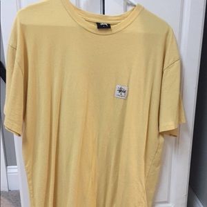 Men’s Stussy Yellow T-Shirt